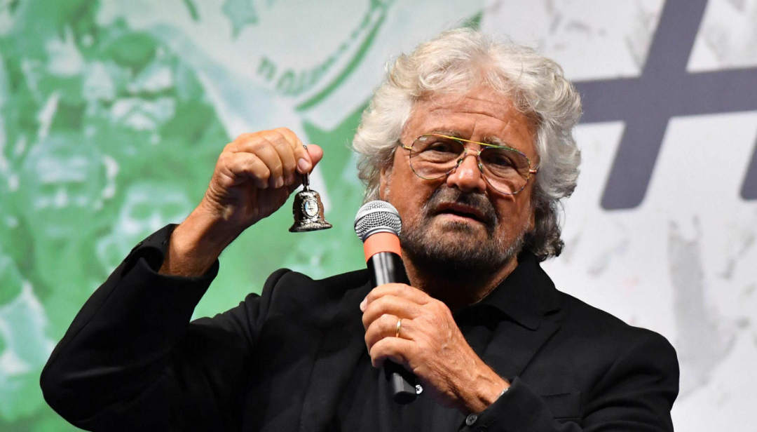 Beppe Grillo, blockchain and scientific research