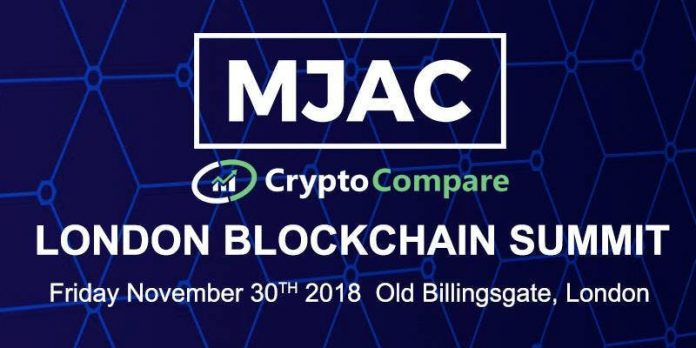 MJAC & CryptoCompare London Blockchain Summit