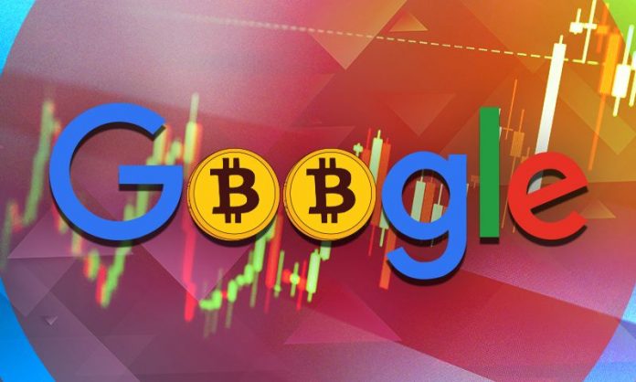Bitcoin searches on Google