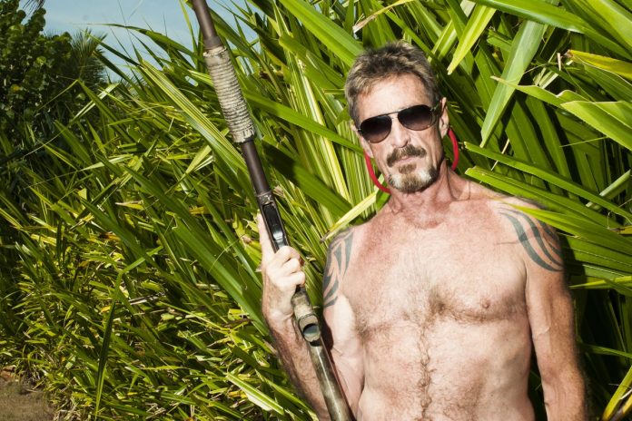 john mcafee escapes from us