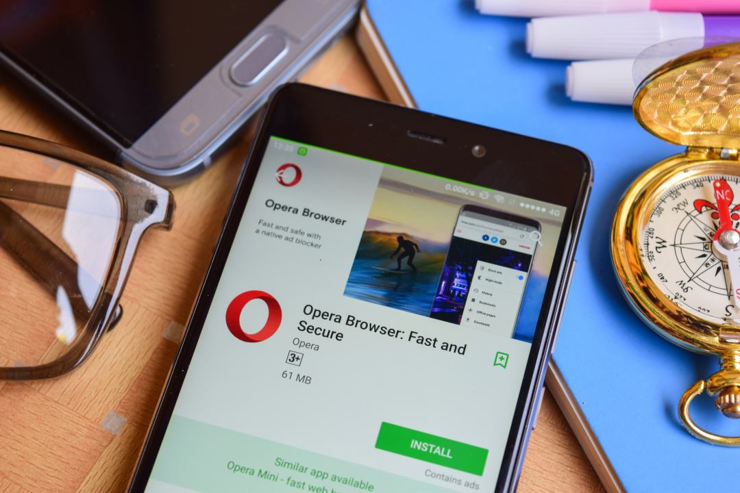 Opera Touch has launched a browser for iPhone