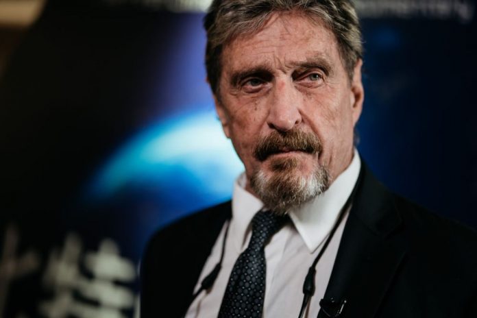 McAfee body double poisoned