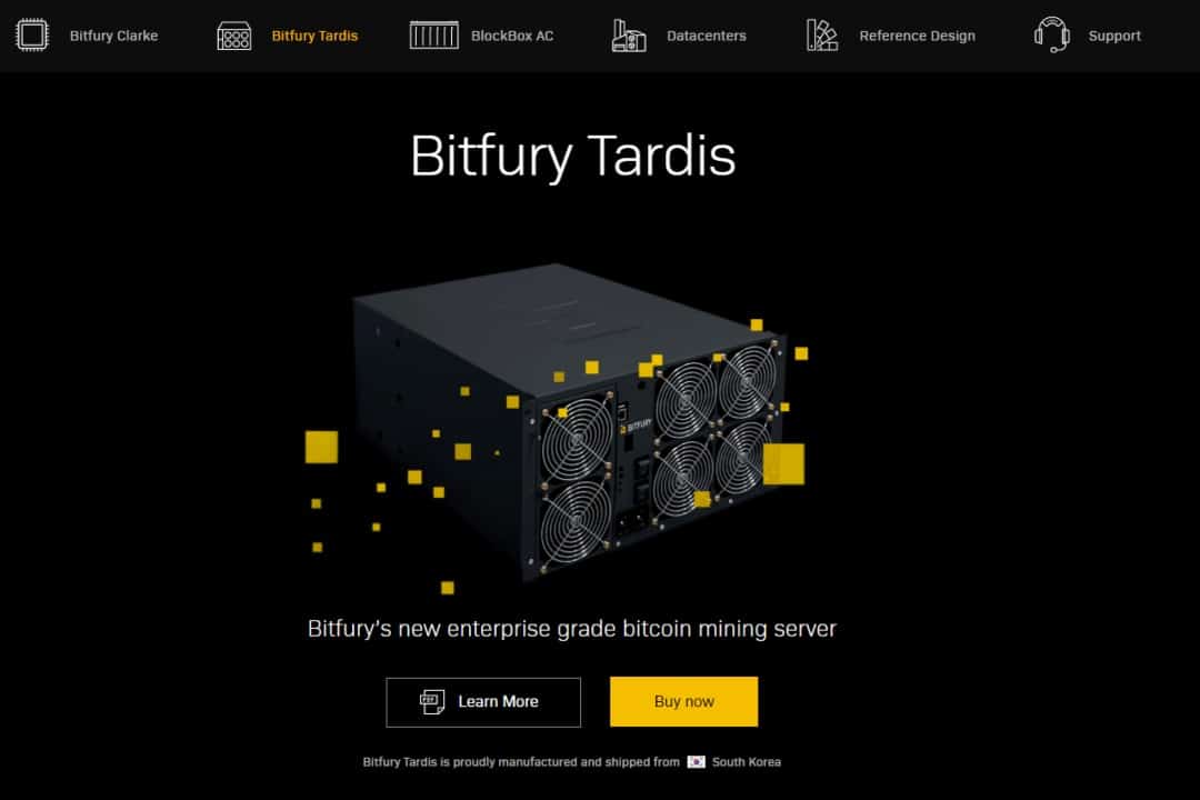 Bitfury Tardis ASIC Bitcoin