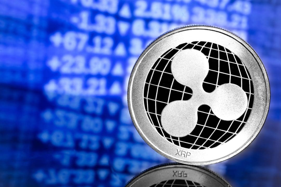XRP, the price of the token is up 8%