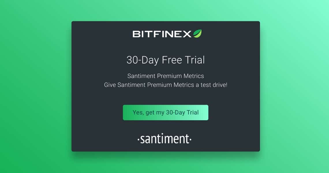 Santiment: new service for Bitfinex