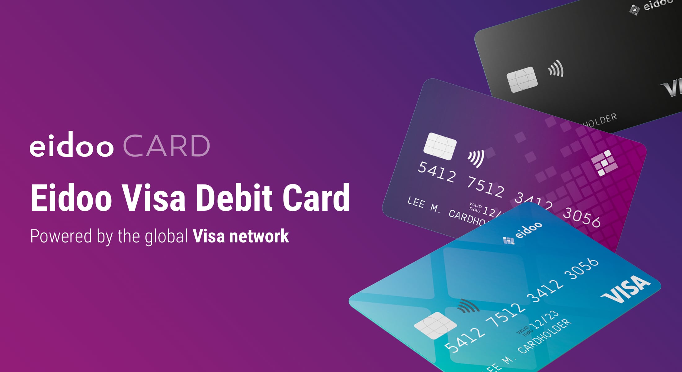 Eidoo launches Visa debit cards