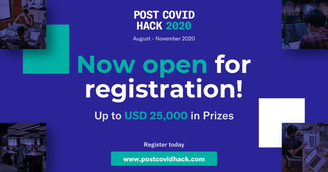 Post Covid Hack 2020: a new online hackathon
