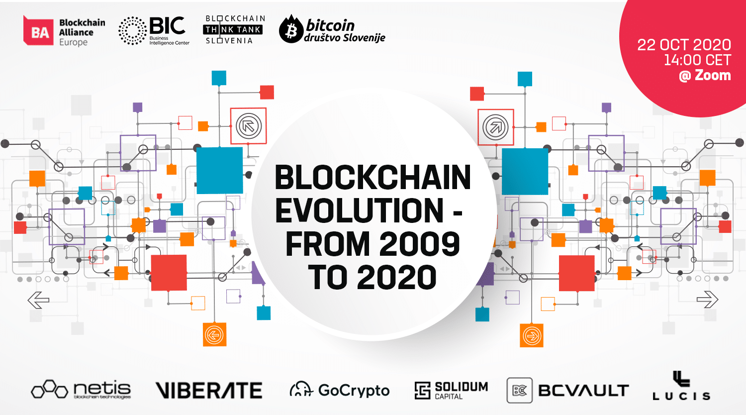 Blockchain Evolution – from 2009 to 2020: a new online event