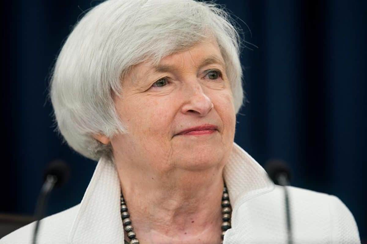 Did Janet Yellen cause bitcoin to fall?