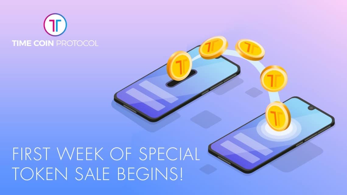 TimeCoin’s Special Token Sale