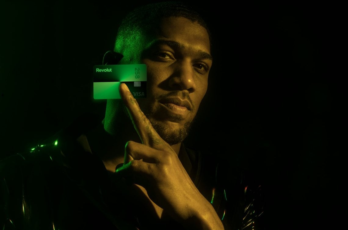 Revolut: a new card for charity with champion Anthony Joshua