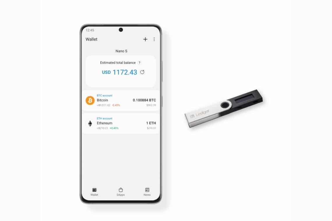 Ledger integrated into Samsung’s wallet