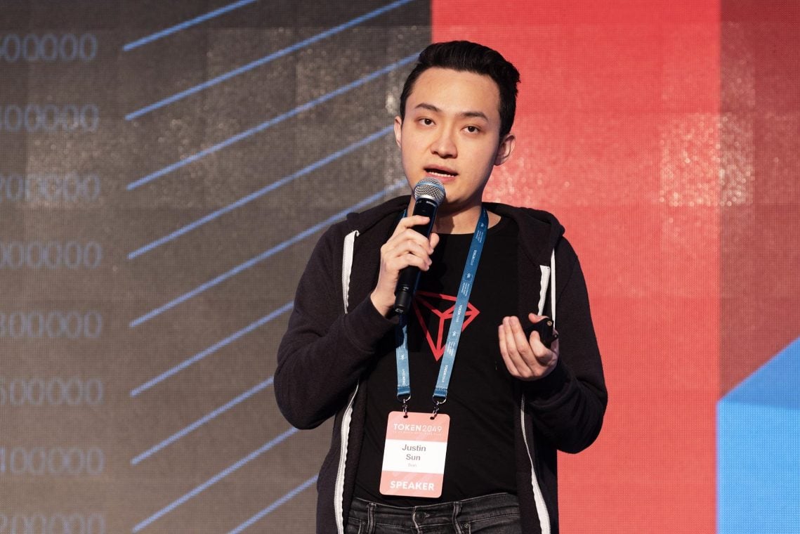 Justin Sun: BTC will take over from the dollar