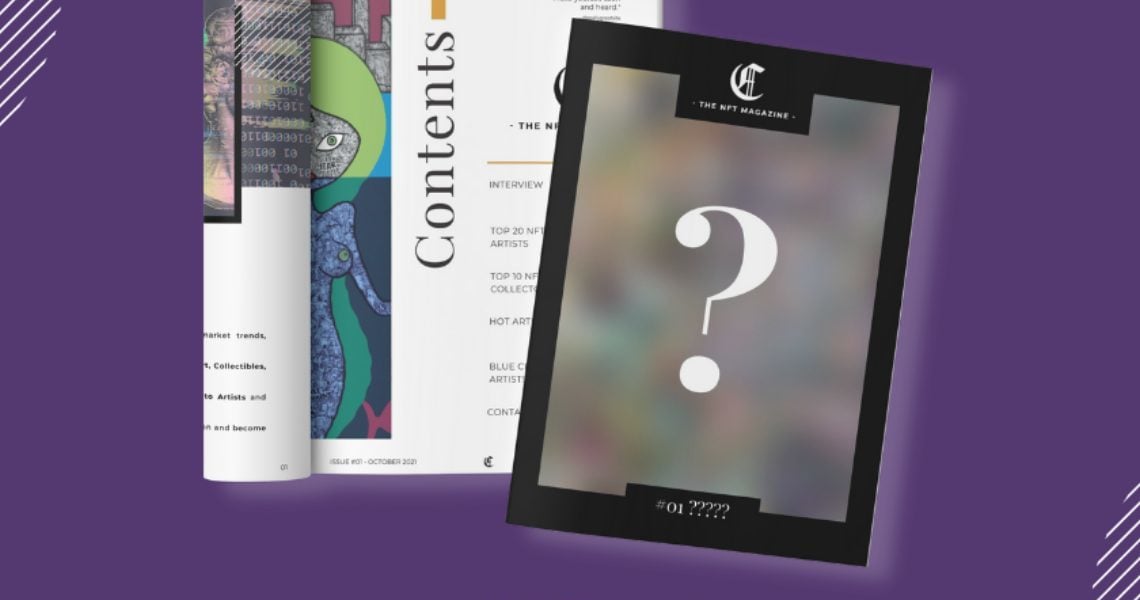 On Ethereum the first NFT magazine: collectible covers and top 10 to discover all the industry leaders