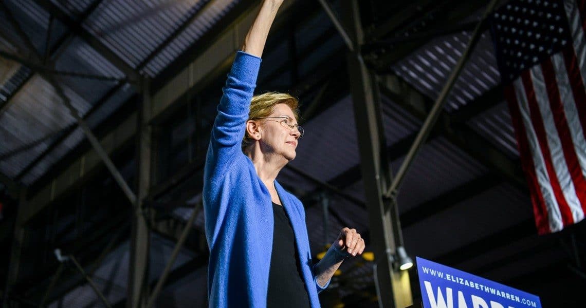 For Senator Elizabeth Warren, DeFi is dangerous