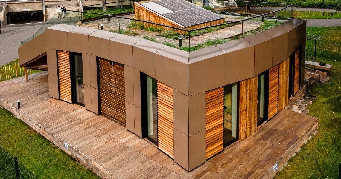 Ripple, the wooden house that encourages sustainability