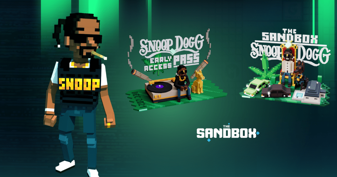 Snoop Dogg and The Sandbox are launching Doggies NFTs today