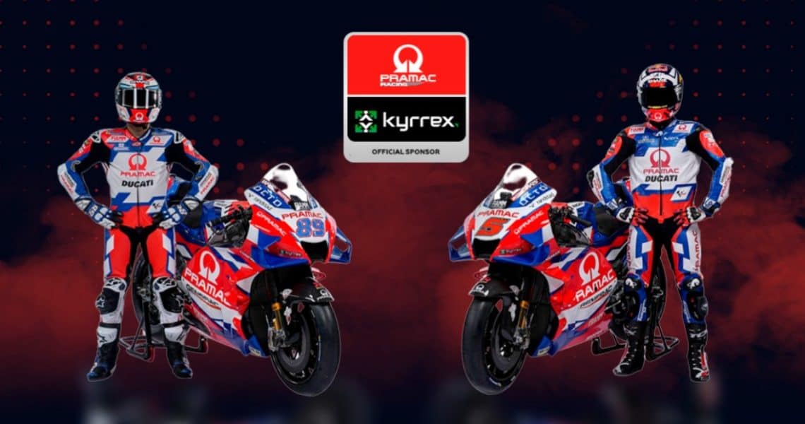 Kyrrex Unveils Partnership with Pramac Racing Team