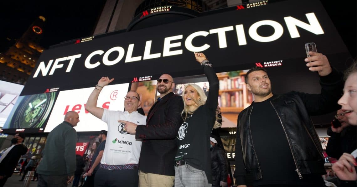 Mingo announces the official Tyson Fury NFT Collection on February 14th