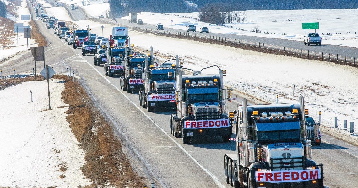 Canada, crackdown on Freedom Convoy crypto wallets