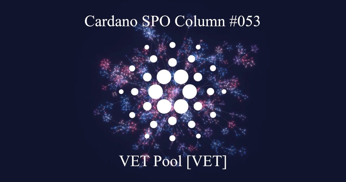Cardano SPO Column: VET Pool [VET]