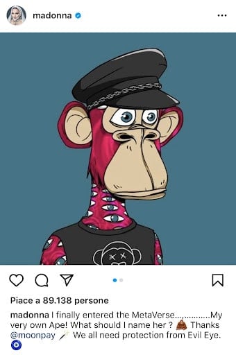 Madonna NFT