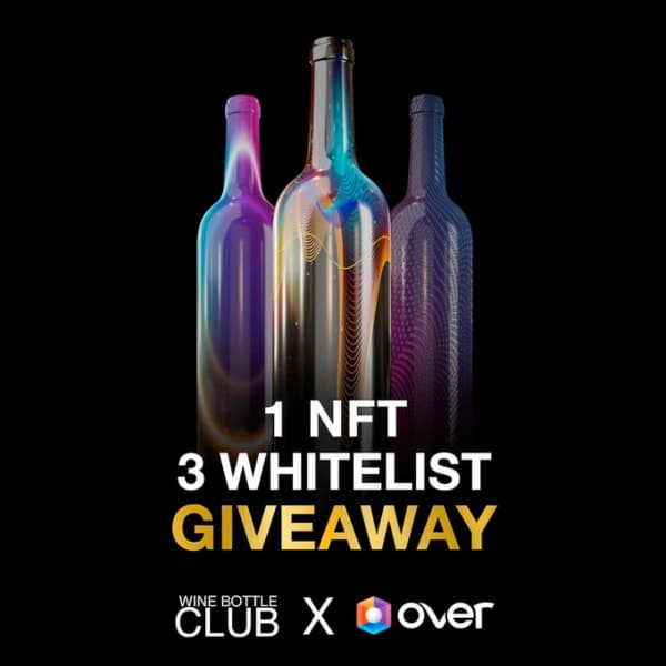 over wine bottle club nft