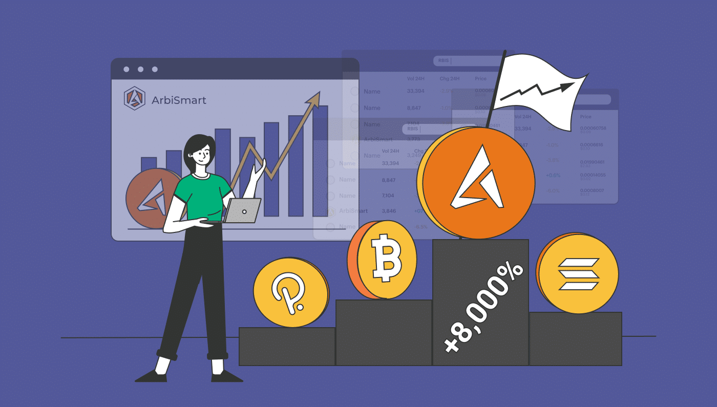 Il progetto ArbiSmart è destinato a salire dell’8.000%, più velocemente di Bitcoin, Solana e Polkadot