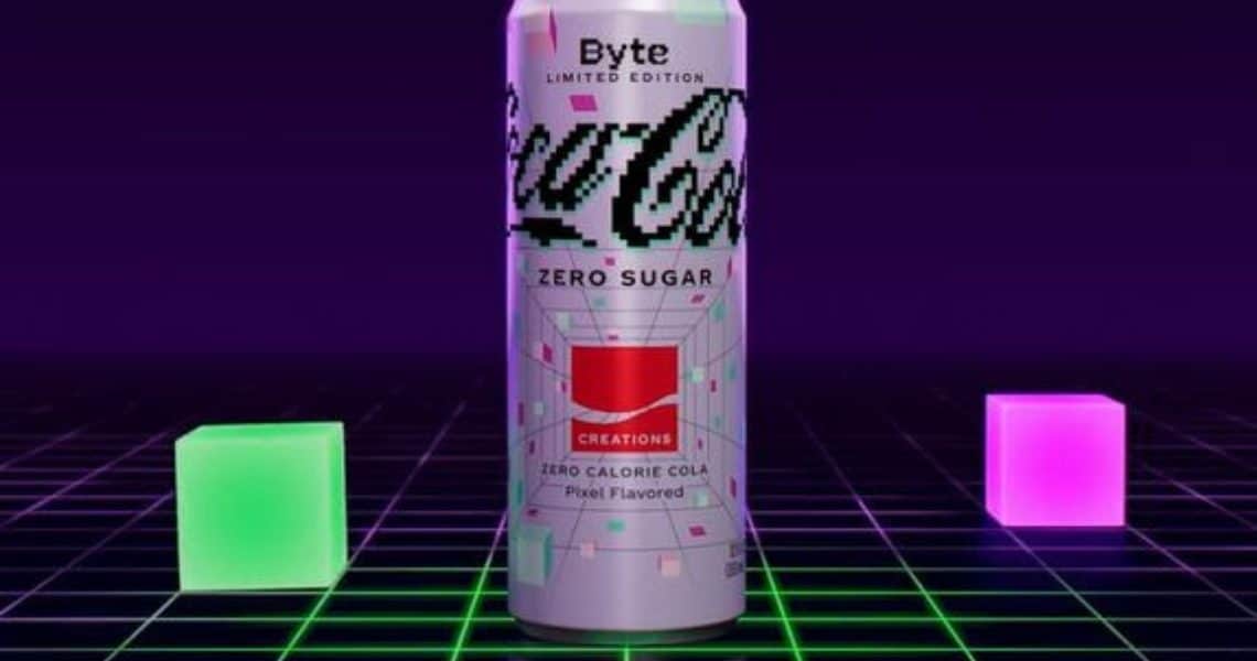 Coca-Cola Zero Sugar Byte, now available in physical edition