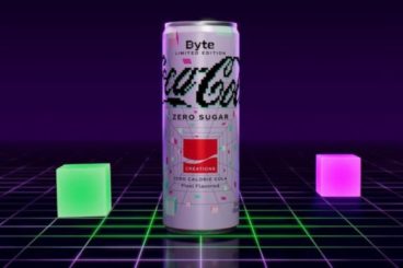 Coca-Cola Zero Sugar Byte, now available in physical edition