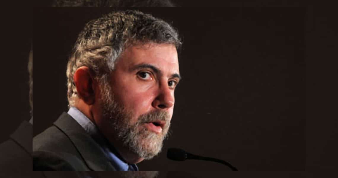 Paul Krugman fears that the crypto bubble is about to burst