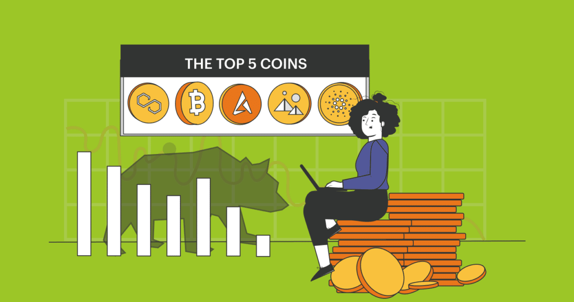 The top 5 coins to buy in a bear market