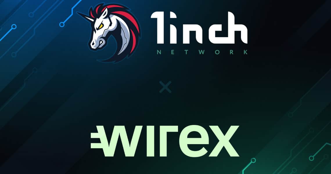 New partnership between 1inch and Wirex