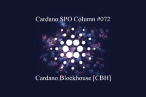 Cardano SPO Column: Cardano Blockhouse [CBH]