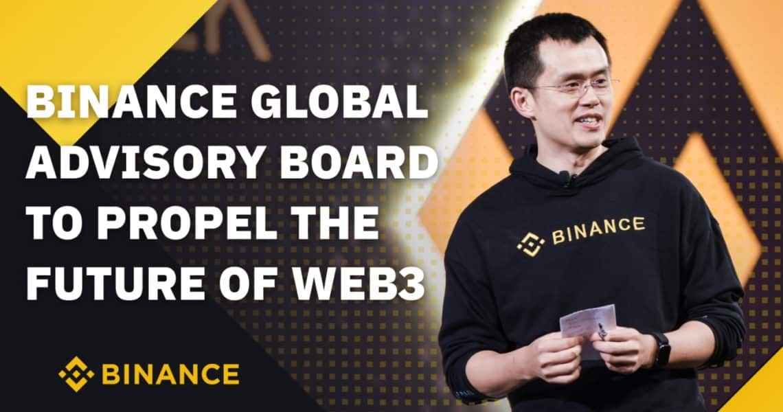Binance announces the creation of the Global Advisory Board