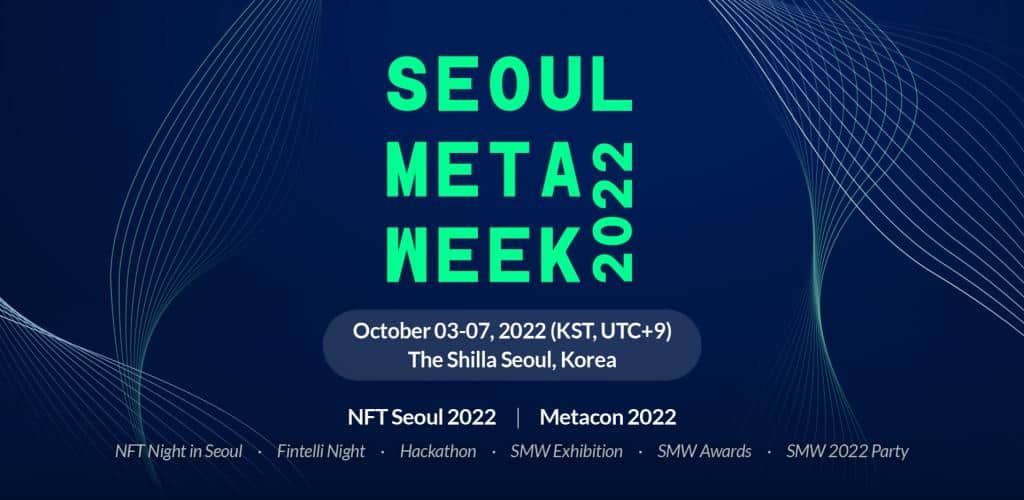 Asia’s largest Metaverse NFT event, Seoul Meta Week 2022 will be held in October