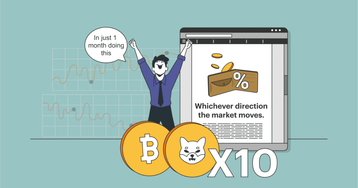 X10 Your Bitcoin and Shiba Inu in Just 1 Month with RBIS
