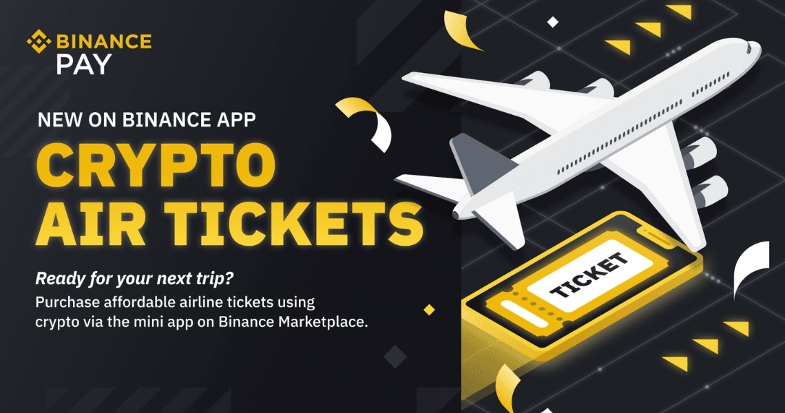 Binance: a new partnership with Crypto Air Tickets to pay for travel using BNB