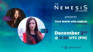 Michela Silvestri: the interview with Huobi in the metaverse of The Nemesis
