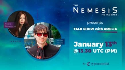 The Nemesis interviews NFT artist Matteo Mauro for its talk show in the metaverse