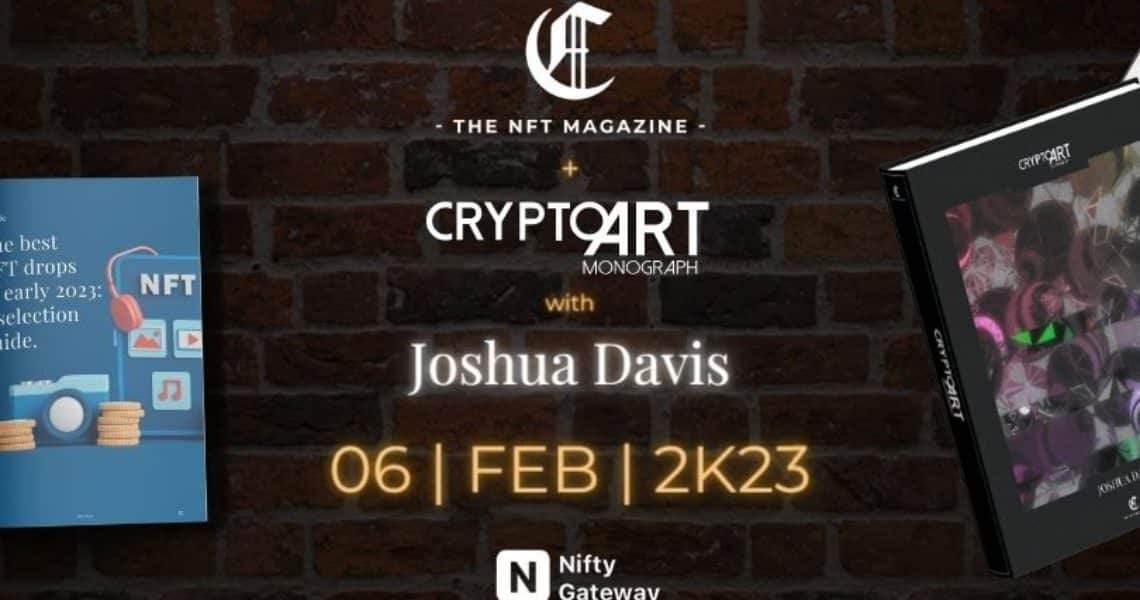 BookDrop NFT Joshua Davis CryptoArt Monograph by The NFT Magazine | Curated by Ronnie K. Pirovino