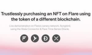 Trustlessly purchasing an NFT on Flare using the token of a different blockchain