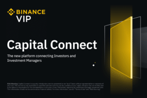 Binance launches “Capital Connect”, the crypto platform that bridges the gap between investors and fund managers