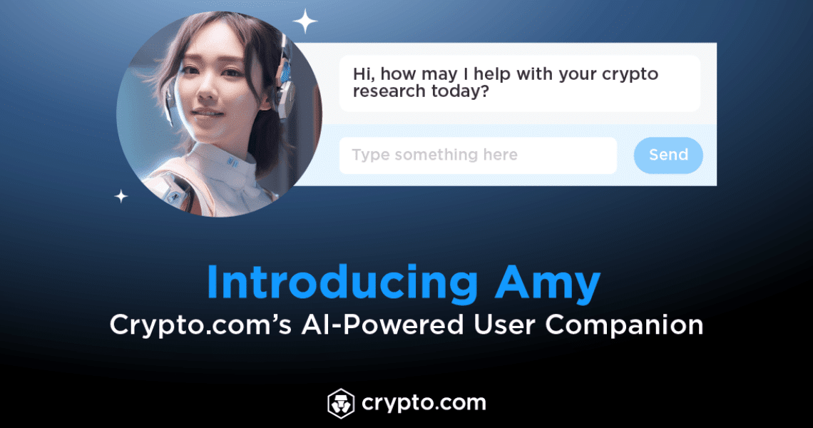 Crypto.com introduces Amy: the first AI companion for crypto users