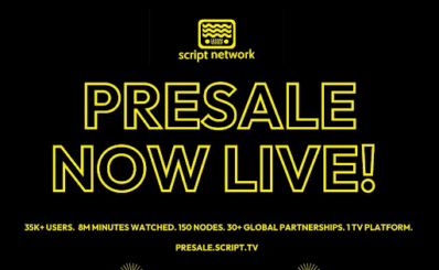 Script Network (SCPT) Leaves Chainlink (LINK) And Filecoin (FIL) Behind With Its Remarkable Presale Success