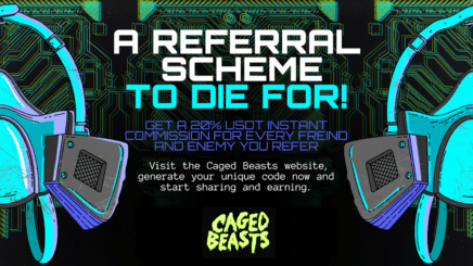 Earn Passive Income Online with Caged Beast Coins New Referral Program!
