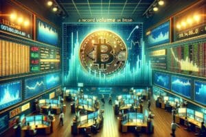 Bitcoin: record of volumes in January for a year