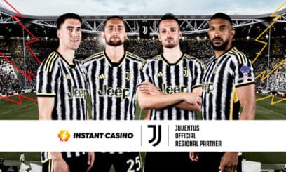 New Online Casino Site Instant Casino Partners with Italian Serie A Team Juventus FC