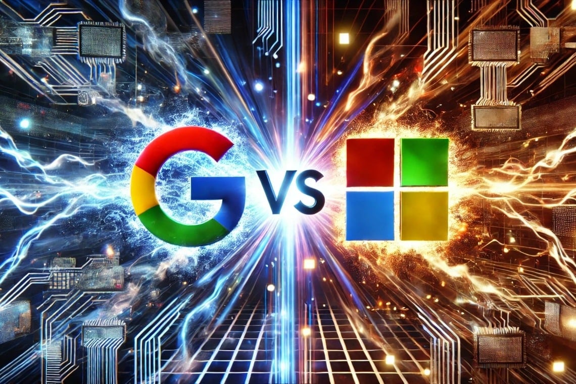 Microsoft vs Google: the challenge for supremacy in AI