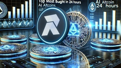 AI Altcoins Reach the Top Most Bought in 24 Hours, 1 Will Rise 50,000x by January 2025